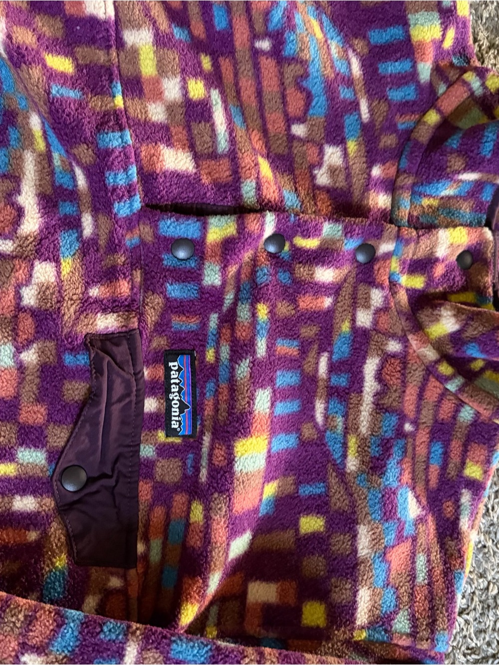 Patagonia Synchilla Fleece Snap Pullover Women's XL Sweatshirt - Picture 2 of 8